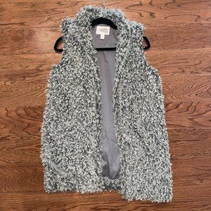 Grey Faux Fur